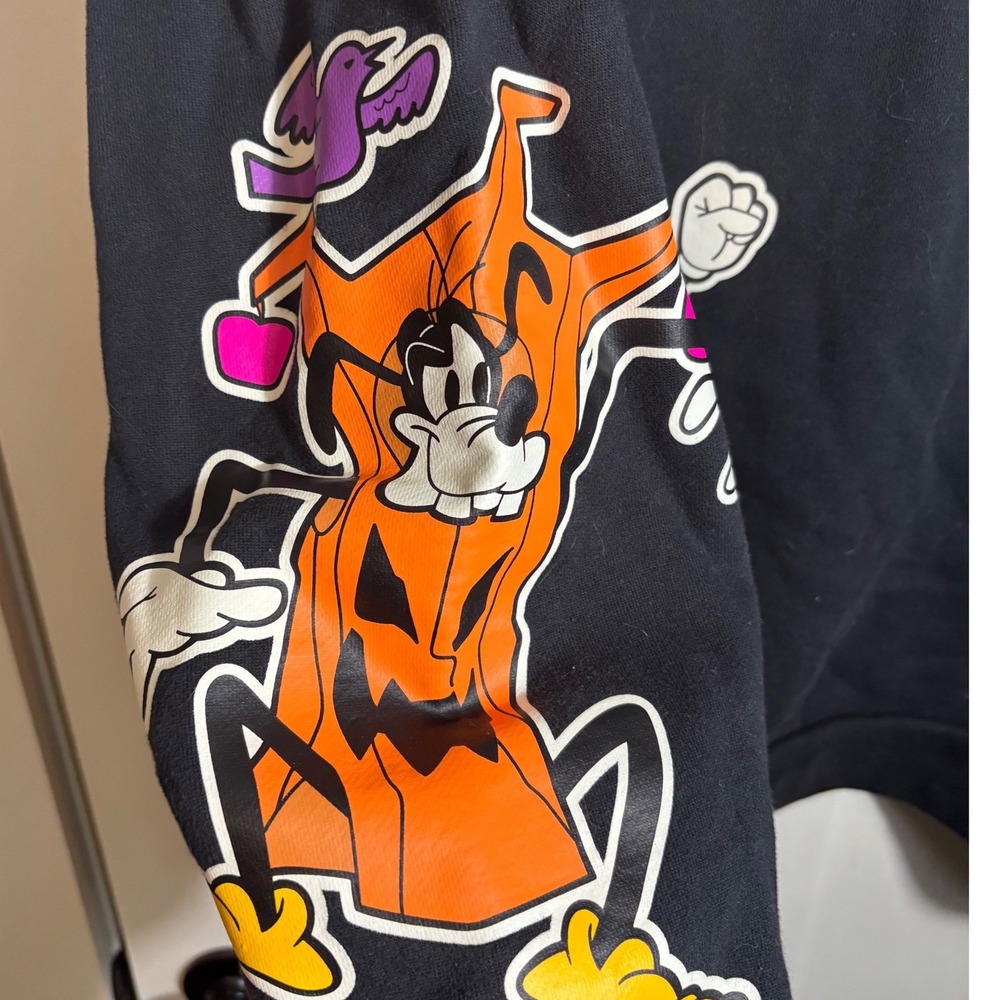 Disney Parks 2022 Halloween Mickey and Friends‎ Pullover Crewneck Sweatshirt XXL - Picture 6 of 10